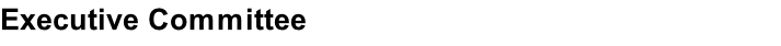 Executive Committee